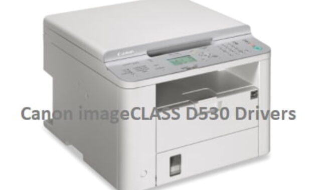 Canon imageCLASS D530 Drivers