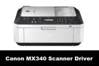 Canon MX340 Scanner Driver