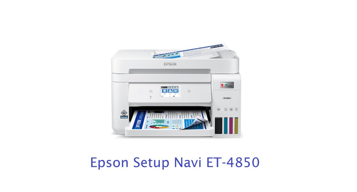 Epson Setup Navi ET-4850 Installer