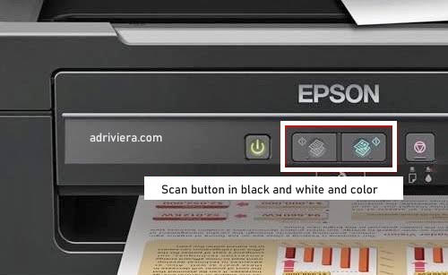 How to Scan Epson L200 Using the Scan Button